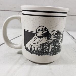 Mount Rushmore Mug Vintage Coffee Tea Cup Ceramic